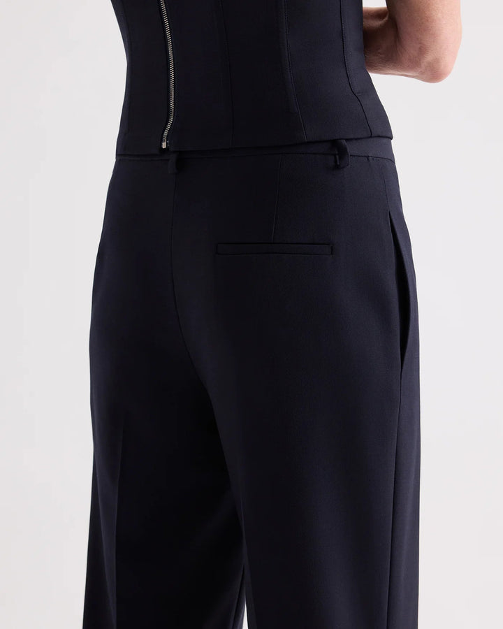 TWP - Midnight Roberts Trouser Italian Wool Twill - Kalifornia Jean Bar