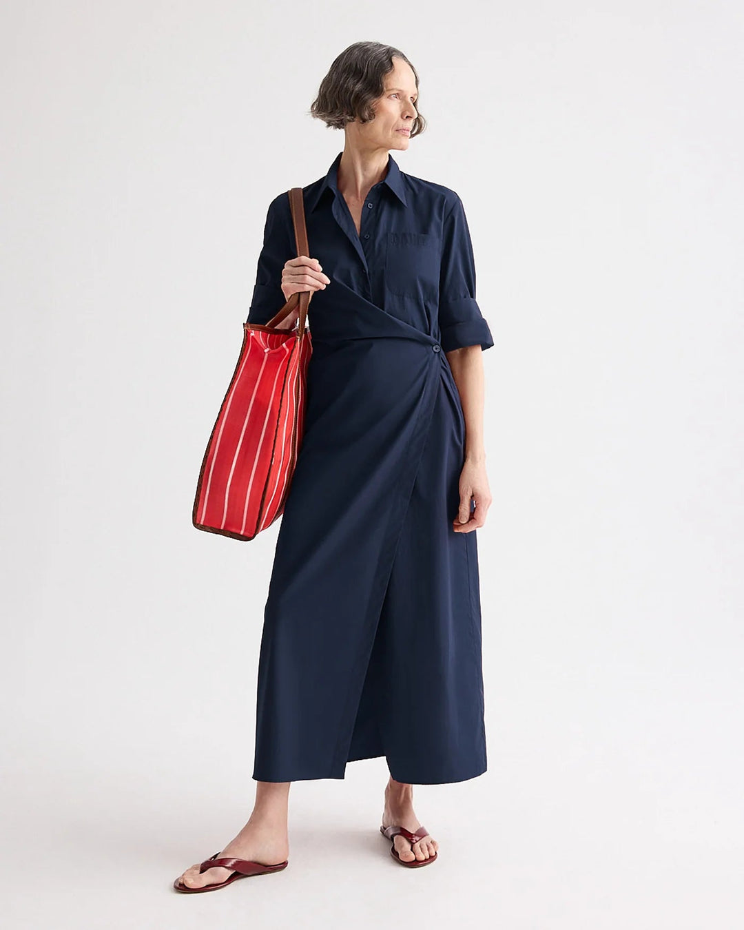 TWP - New Earl Dress in Midnight - Kalifornia Jean Bar