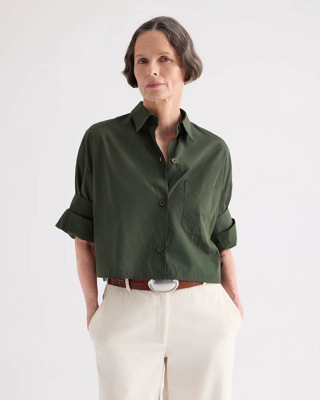 TWP - Next Ex Shirt in Rosen - Kalifornia Jean Bar