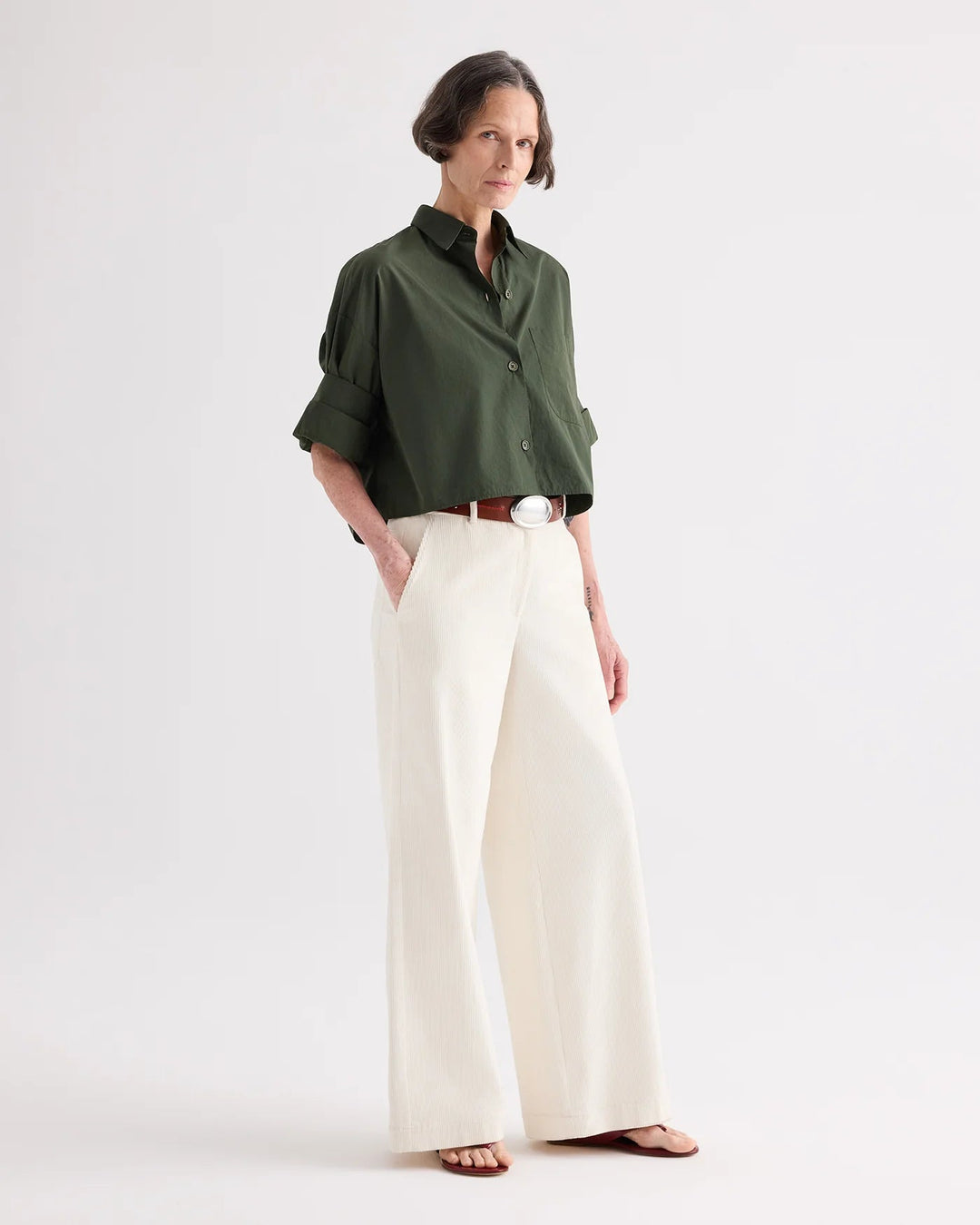 TWP - Next Ex Shirt in Rosen - Kalifornia Jean Bar
