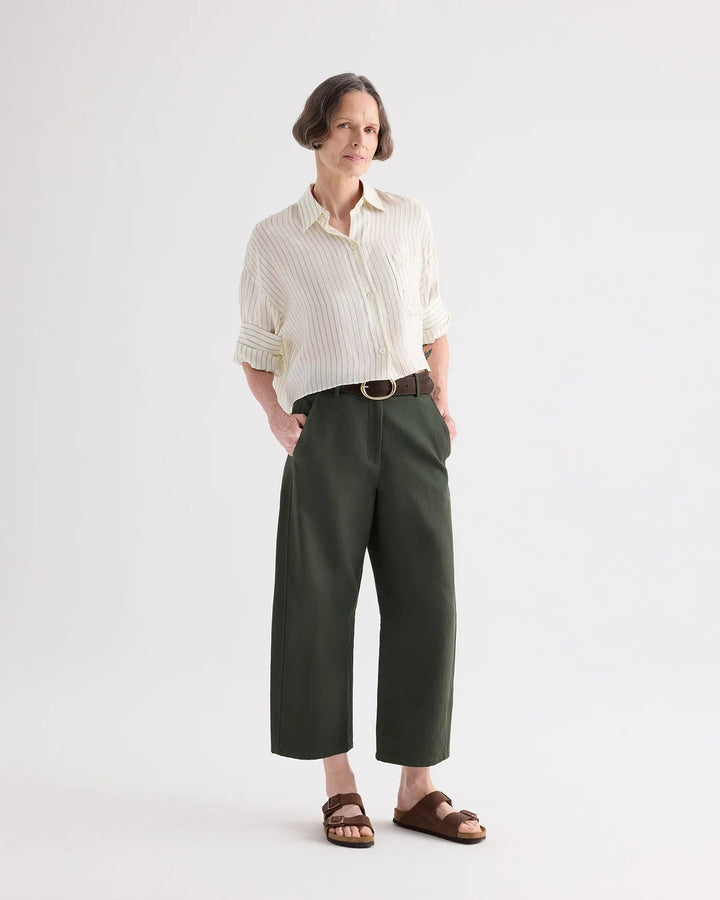 TWP - Slouchy Bf Trouser in Rosen - Kalifornia Jean Bar