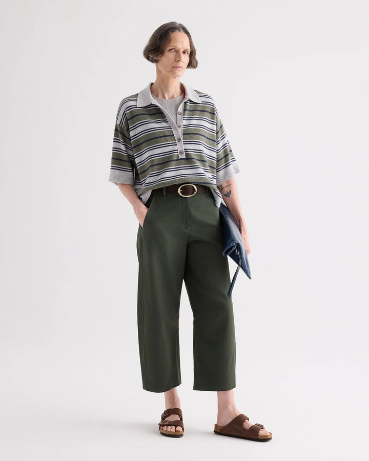 TWP - Slouchy Bf Trouser in Rosen - Kalifornia Jean Bar