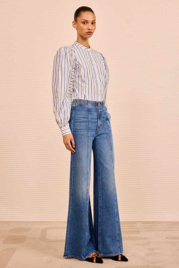 Ulla Johnson - Danube Delphine High Rise Jean - Kalifornia Jean Bar