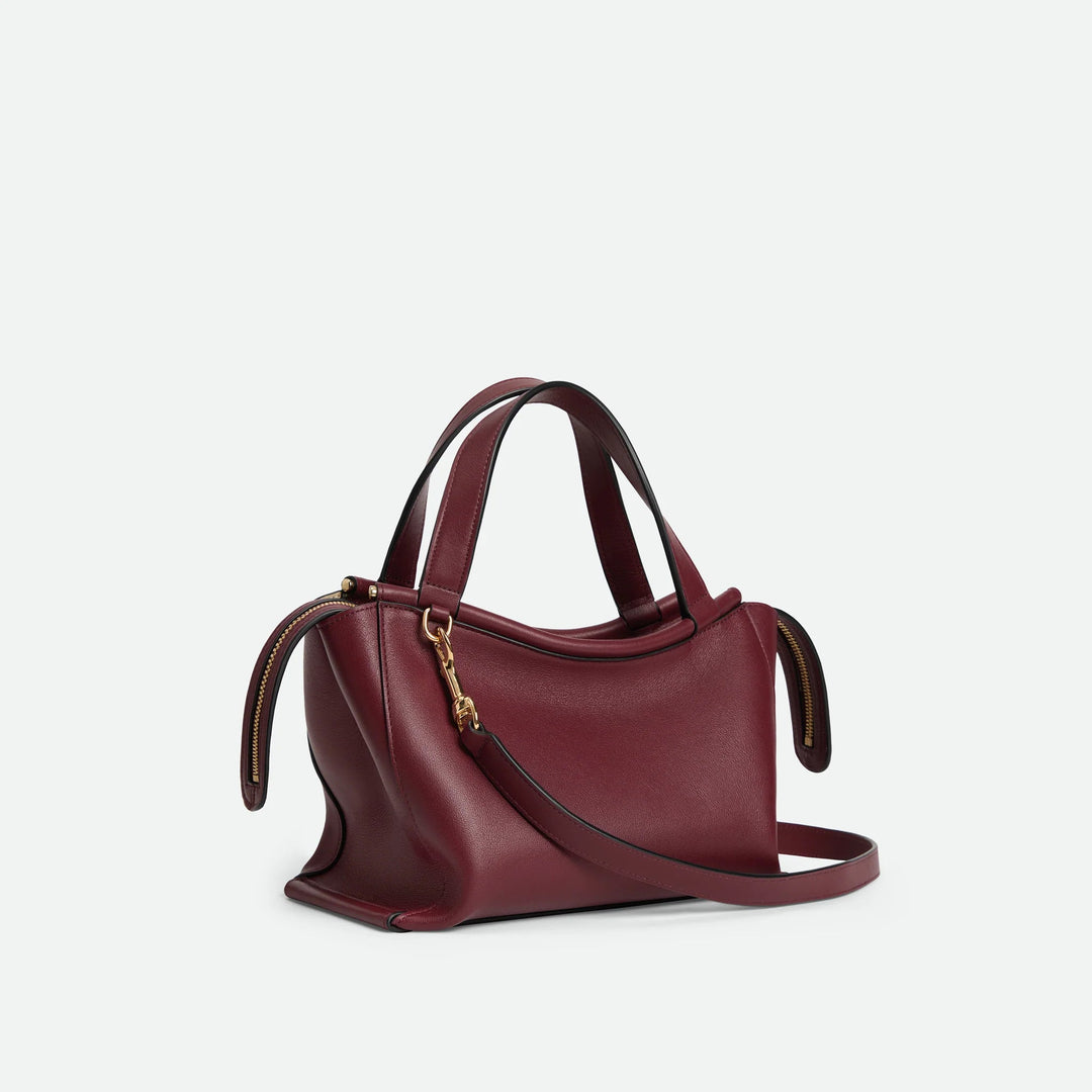 Wandler - Ida Bag in Bordeaux - Kalifornia Jean Bar
