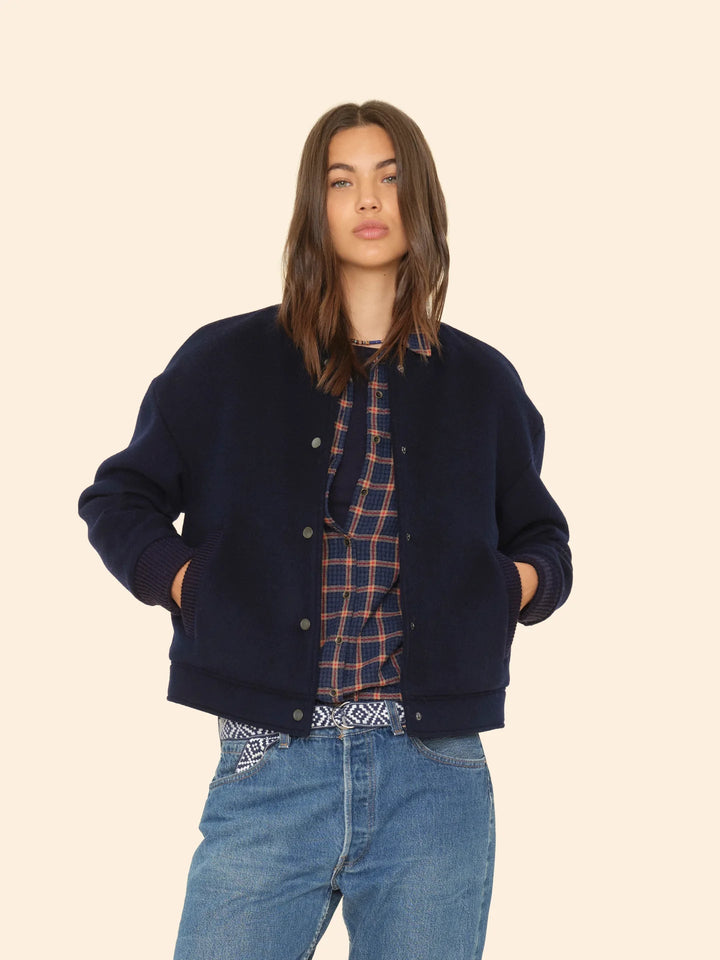 Xirena - Dark Navy Braidy Jacket - Kalifornia Jean Bar